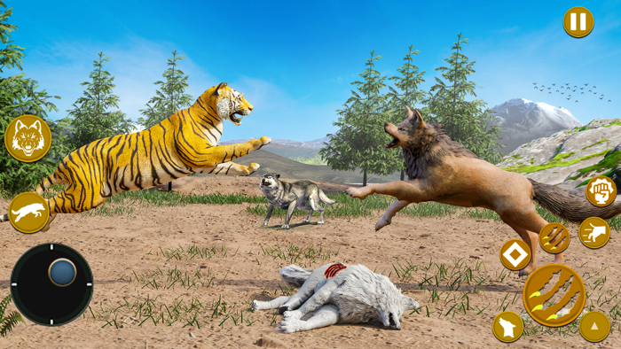 Wolf Simulator Arctic Survival