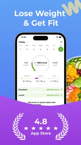 Game screenshot Calorie Counter by FitWise mod apk