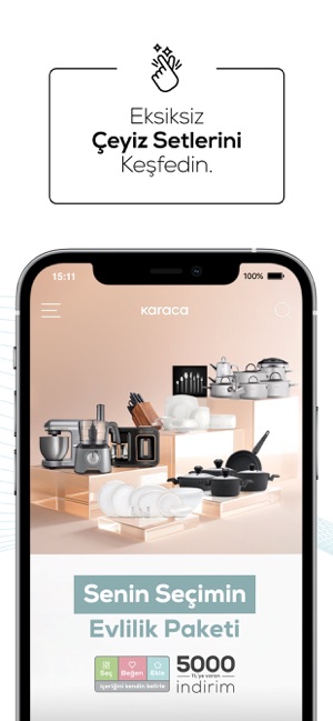 Karaca: Ev, Tekstil ve Mutfak on the App Store