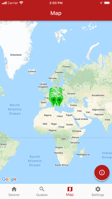 SeismoCloud Screenshot