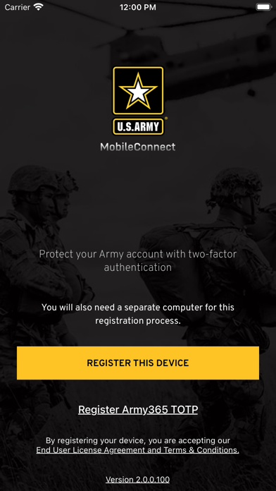 Army MobileConnect Screenshot