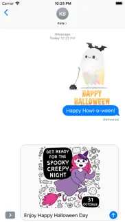 How to cancel & delete cute happy halloween day 1