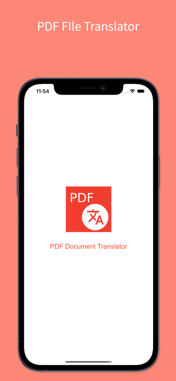 PDF File Translator App
