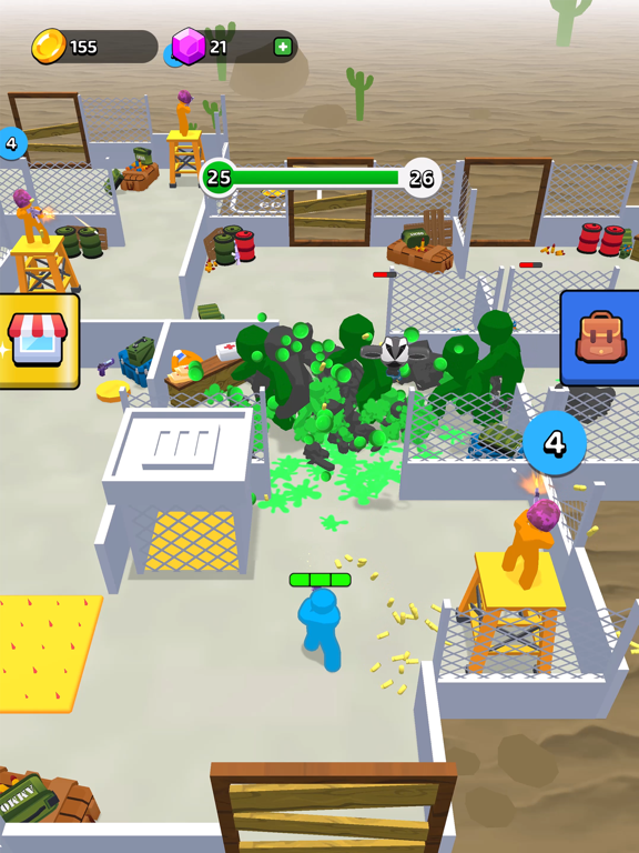 Z defense - Zombie Games screenshot 2