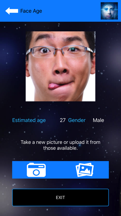 AgeBot: How old do I look? Screenshot