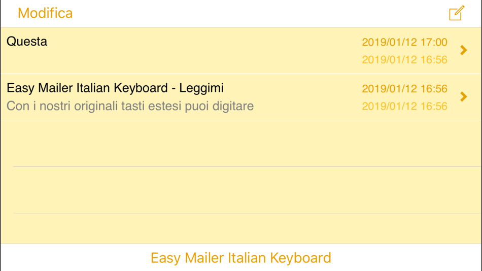 #4. Easy Mailer Italian Keyboard (iOS) 由: 4us