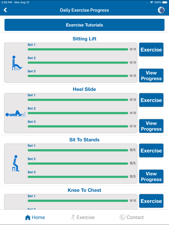 TracPatch Knee iPad screenshot 5 - Medical app