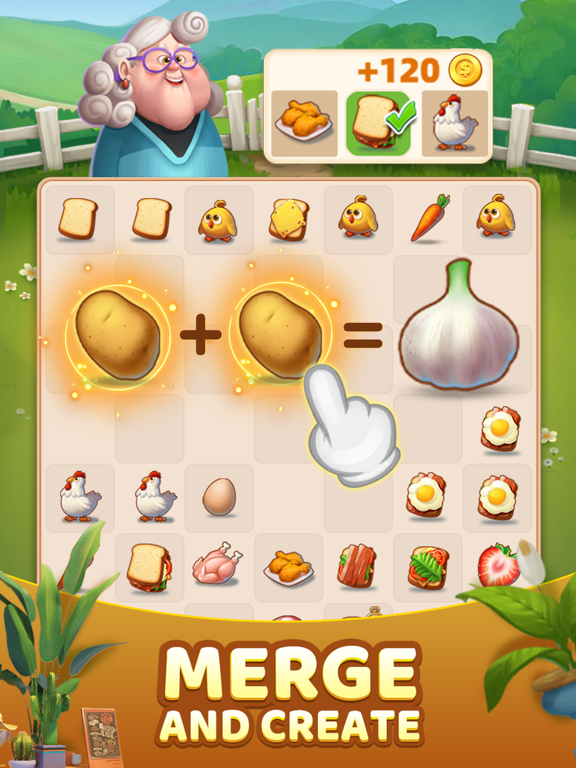 Chef Merge - Fun Match Puzzleのおすすめ画像1