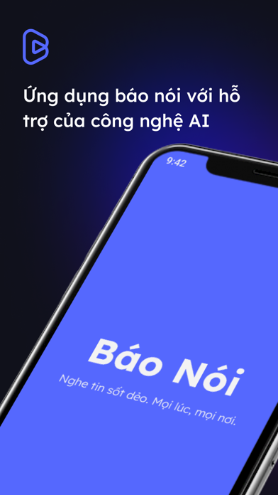 Báo Nói - Audio News Articles Screenshot