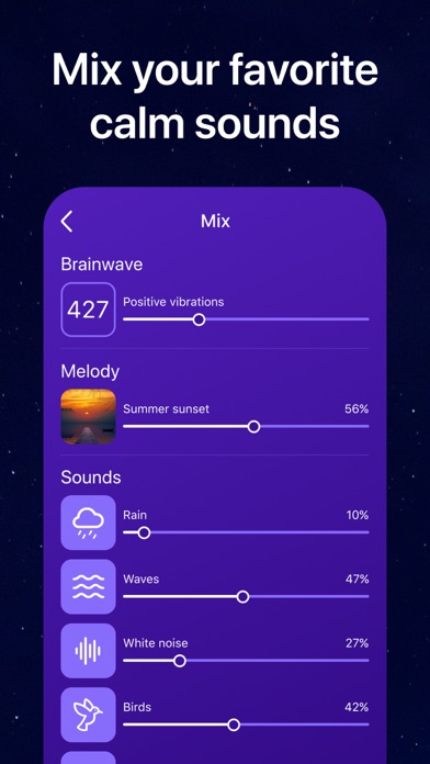 Relax Melodies & Sleep Sounds. Screenshot