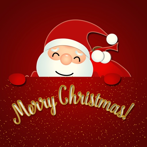 Winter Merry Christmas Emoji icon