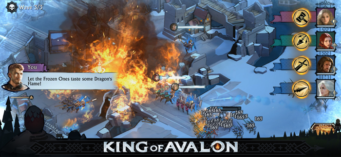 Frost and Flame King of Avalon