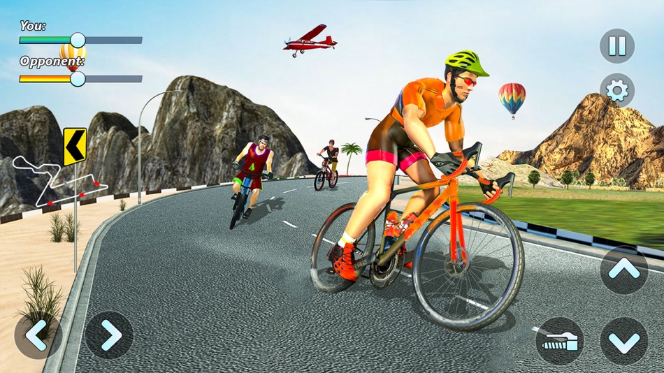 #2. BMX Cycle Stunt Race Games 3D (iOS) 由: Muhammad Tayyab