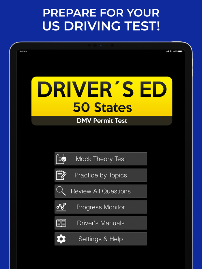 Drivers Ed DMV Permit Test