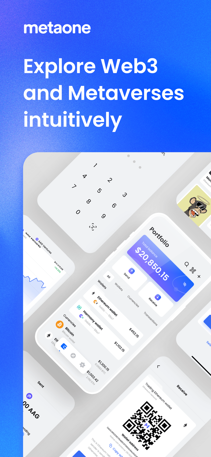 MetaOne Web3 Crypto Wallet