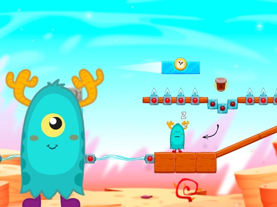 Alarmy & Monster Family puzzle iPad screenshot