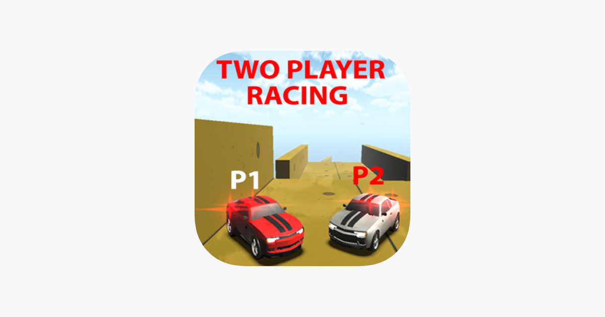 Slot Car Racing the racing game for 2 players control, by Two Player Games