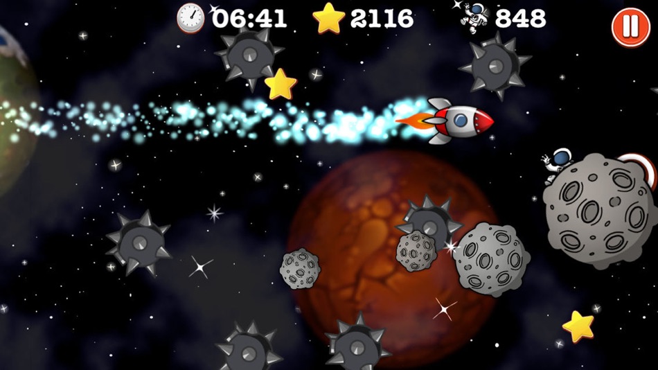 #1. Spaceship Joyride! (iOS) 由: Juan Casanueva