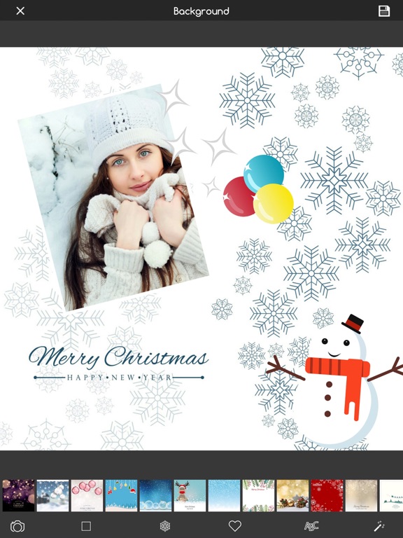Screenshot #4 pour Christmas Photo Pic Collage