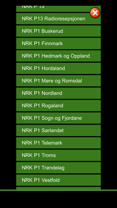 Norsk Radio App - Radiomannen Screenshot