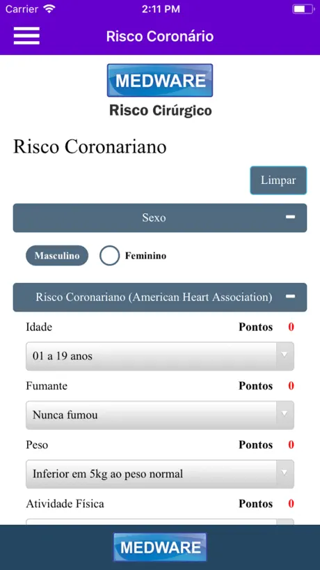 Risco Cirúrgico