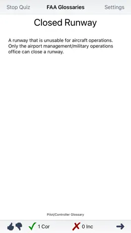 Game screenshot FAA Glossaries apk