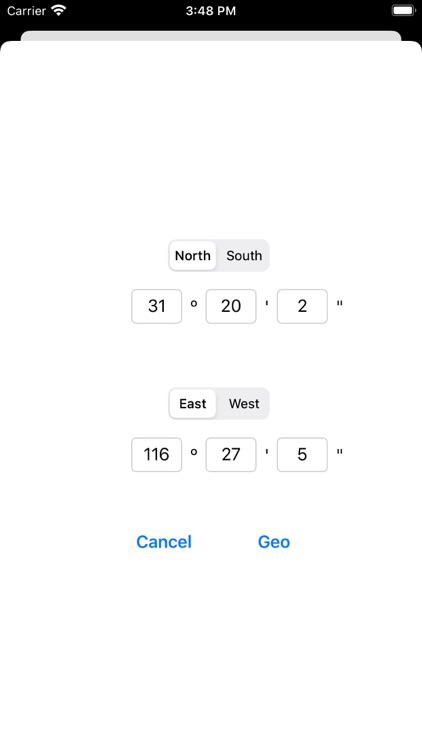 Geo converter -- location