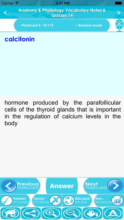 Anatomy & Physiology Vocab App screenshot-3