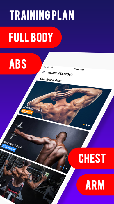 Men Workout - Home Workout Screenshot