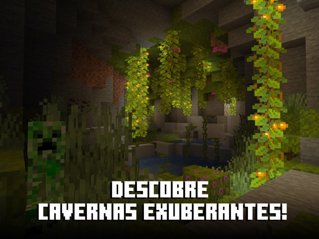 Minecraft ta de graça na Play Store. peguem la Minecrafi Mojang