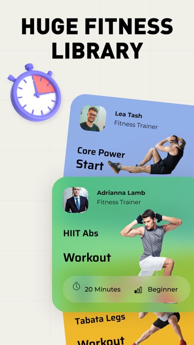 Screenshot #3 pour HIIT • Workout & Fitness Plans