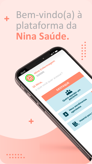 Nina Saúde - Enfermagem Screenshot