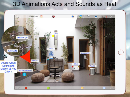 Screenshot #1 for HOS Smart Home BACnet BMS Live