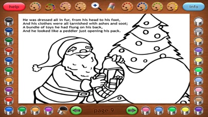 Before Christmas Coloring Book Screenshot