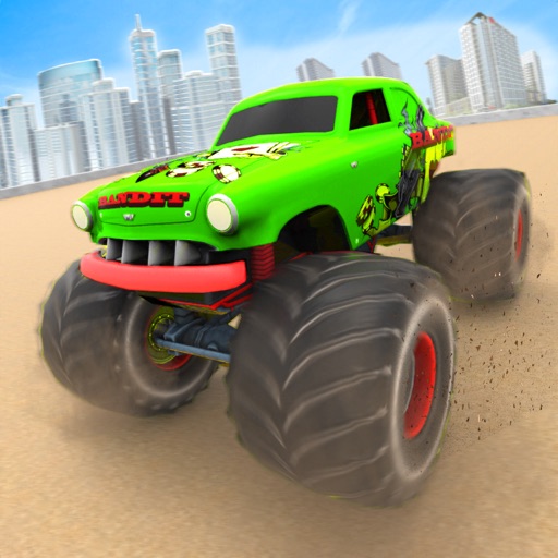 Monster Truck 3d driving games iOS App