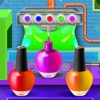 Nail art makeup factory - fun icon