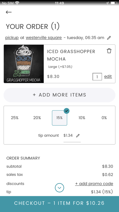 Family Room Coffee Screenshot