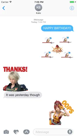 Game screenshot FFBE Stickers mod apk