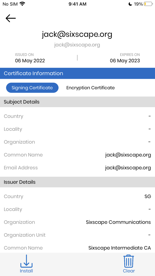 #2. Email Security Suite (iOS) 由: Sixscape Communications