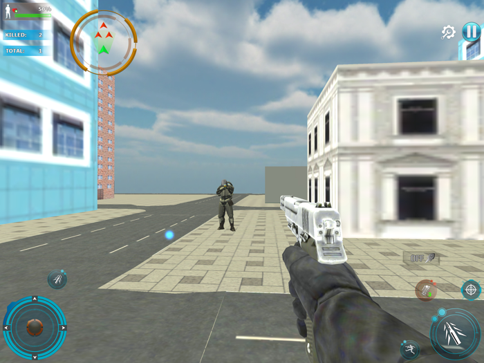 Metal Robots war shooting game