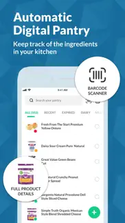 cooklist: pantry meals recipes iphone screenshot 1