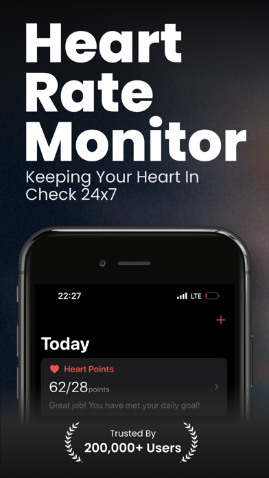 Screenshot #1 pour CardioBot: Heart Rate Monitor