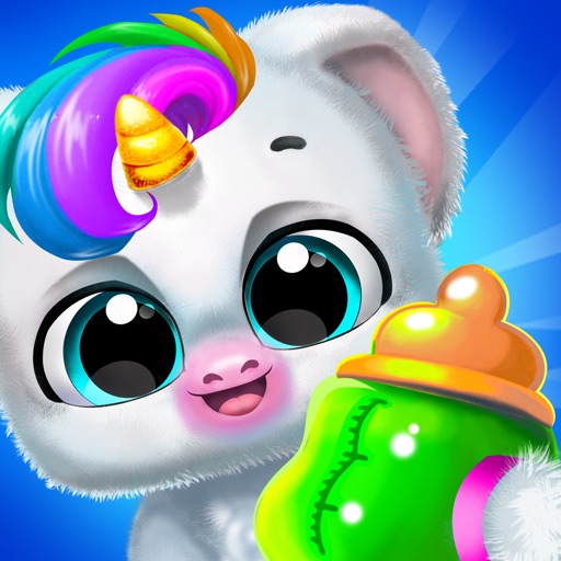 Baby Unicorn Rainbow Pet Care iOS App