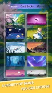 anime solitaire iphone screenshot 1