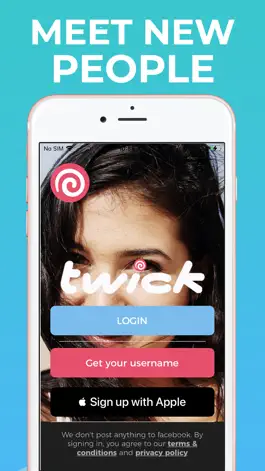 Game screenshot Twick - Video Dating People apk
