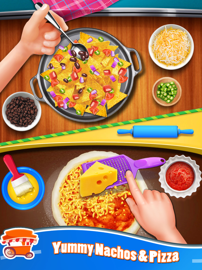 Food Games Street Cooking