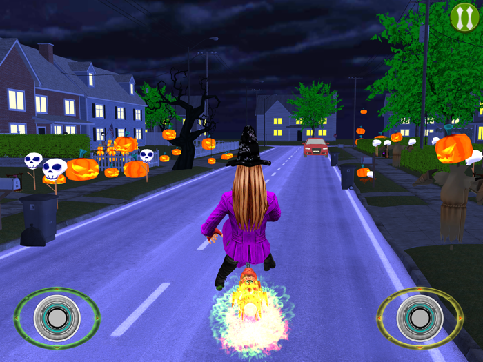 Halloween Witch and Wizard