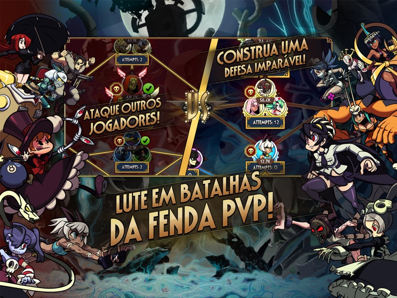 Skullgirls: RPG de luta screenshot 10