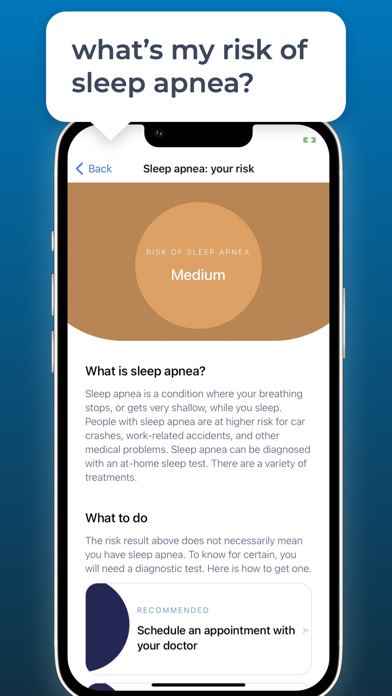 Empirical Sleep & apnea care Screenshot