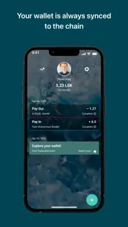 lisk wallet by freewallet iphone screenshot 1